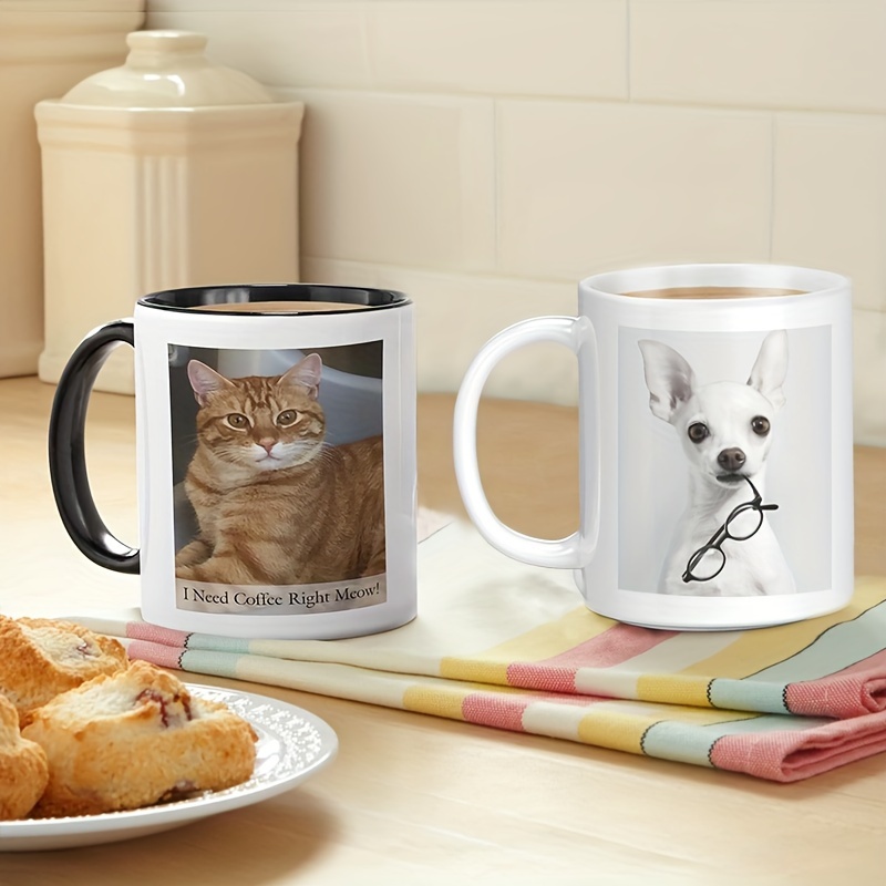 Custom Photo & Text/Logo Mug - - огляд і ціна Coffee Tea Name