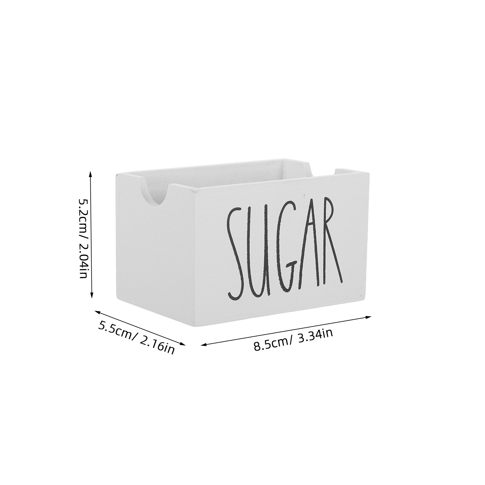 Wood Sugar Packet Holder Woode - огляд і ціна Coffee Tea Sugar