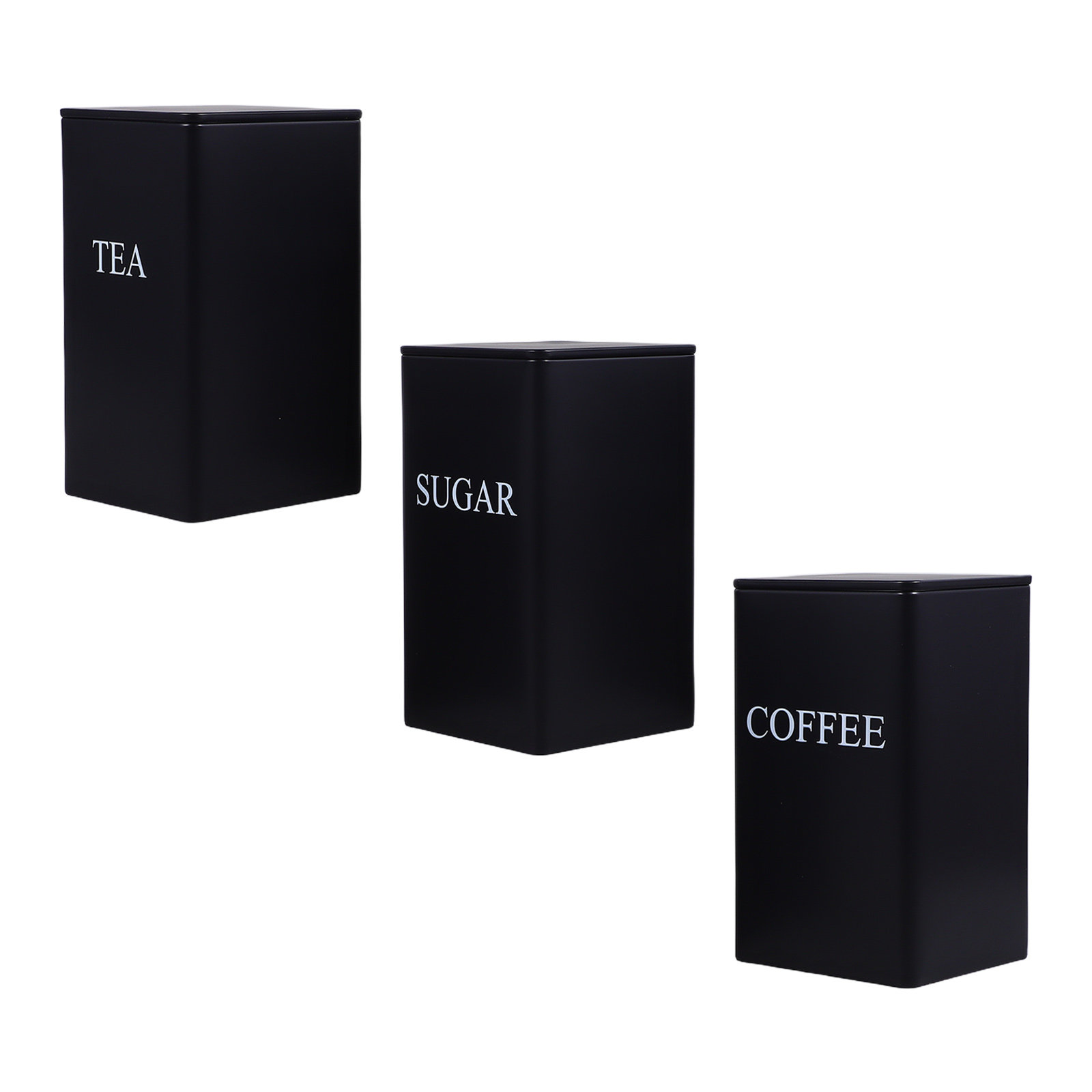 3Pcs Kitchen Storage Canisters - огляд і ціна Coffee Tea Sugar