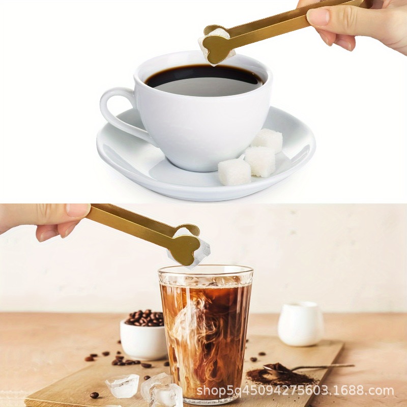 4/6PCS Stainless Steel Heart-S - огляд і ціна Coffee Tea And Sugar Set