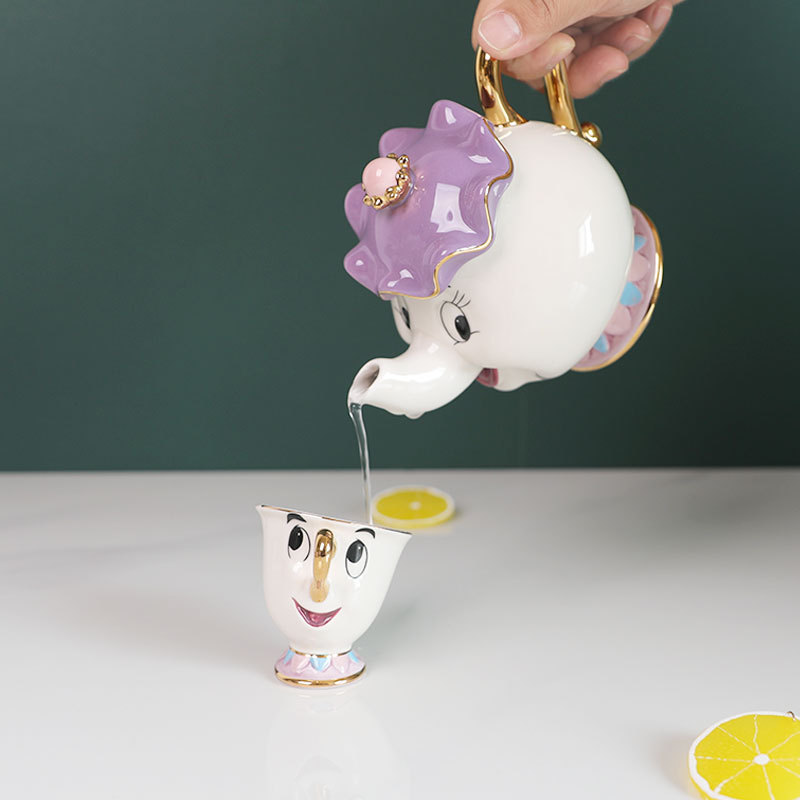 In-Stock Teapot Cute Cartoon B - огляд і ціна Coffee Tea And Sugar Set