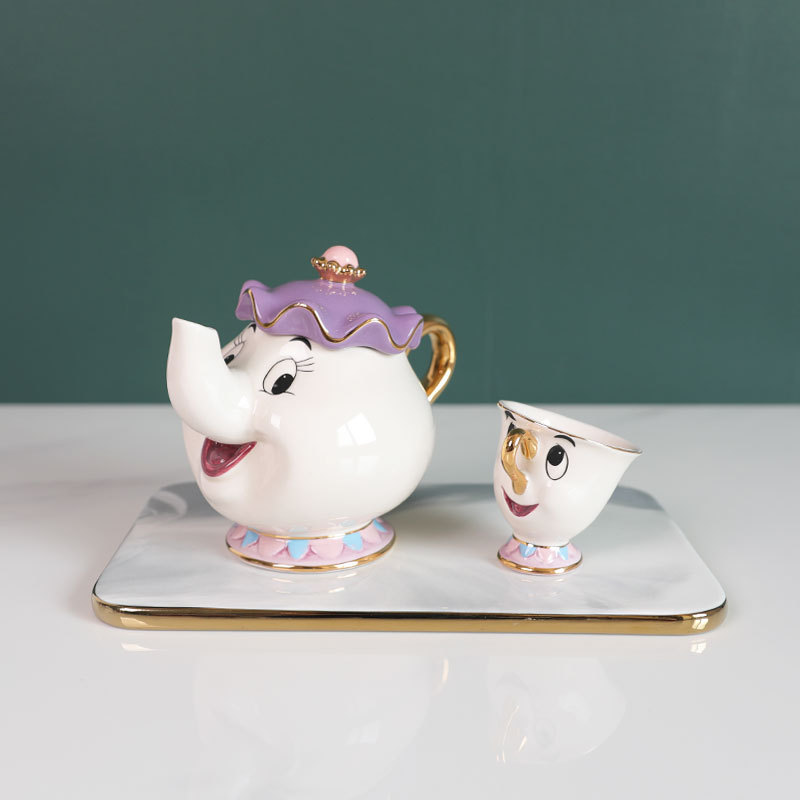 In-Stock Teapot Cute Cartoon B - огляд і ціна Coffee Tea And Sugar Set