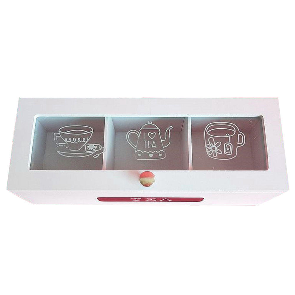 1Pcs Wooden Tea Box High-Hardn - огляд і ціна Coffee Tea Sugar