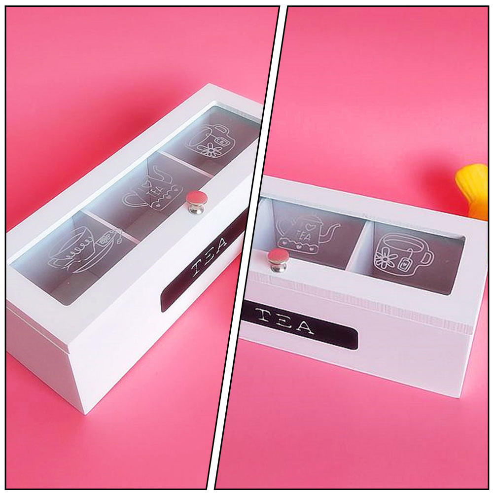 1Pcs Wooden Tea Box High-Hardn - огляд і ціна Coffee Tea Sugar
