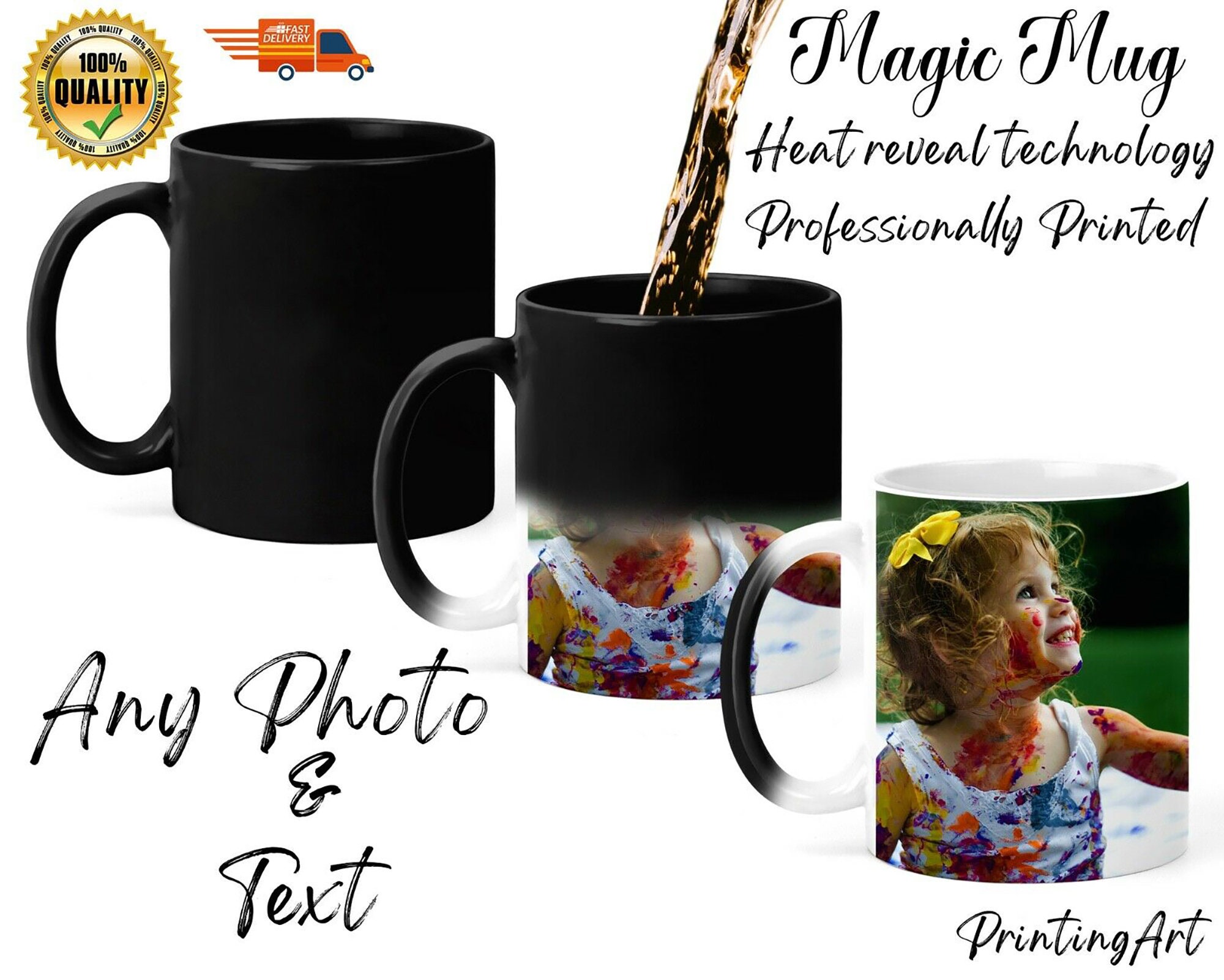 Personalised Gift Mug, Any Pho - огляд і ціна Coffee Tea Images