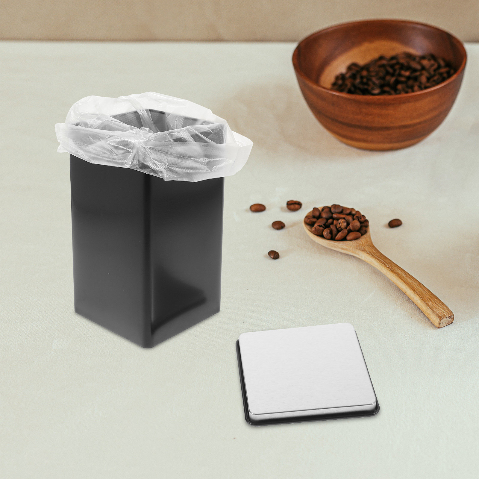 4Pcs Tinplate Tea Storage Jars - огляд і ціна Coffee Tea Sugar